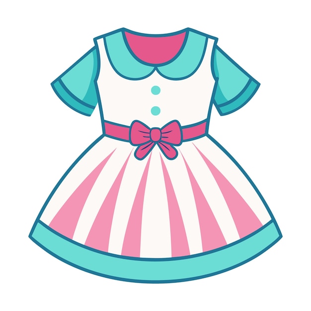 vector babydoll dress