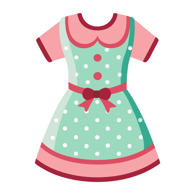 Vector vector babydoll dress