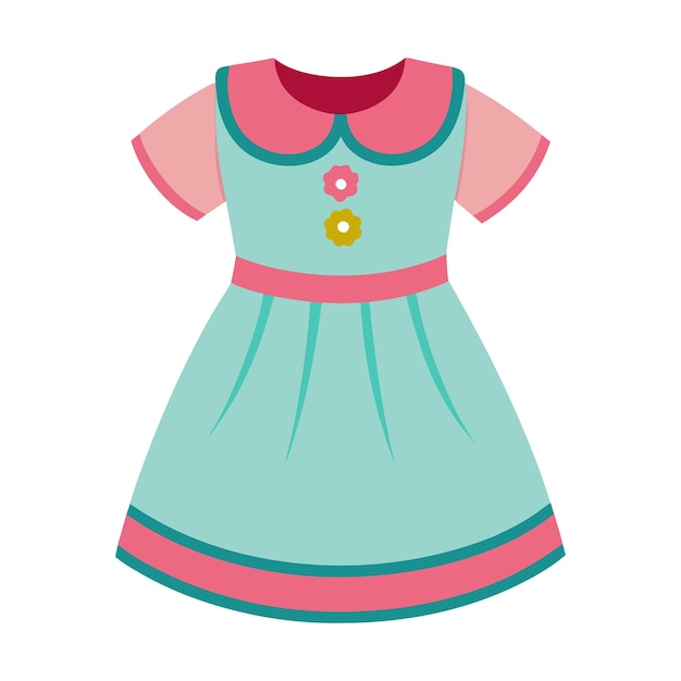 Vector vector babydoll dress