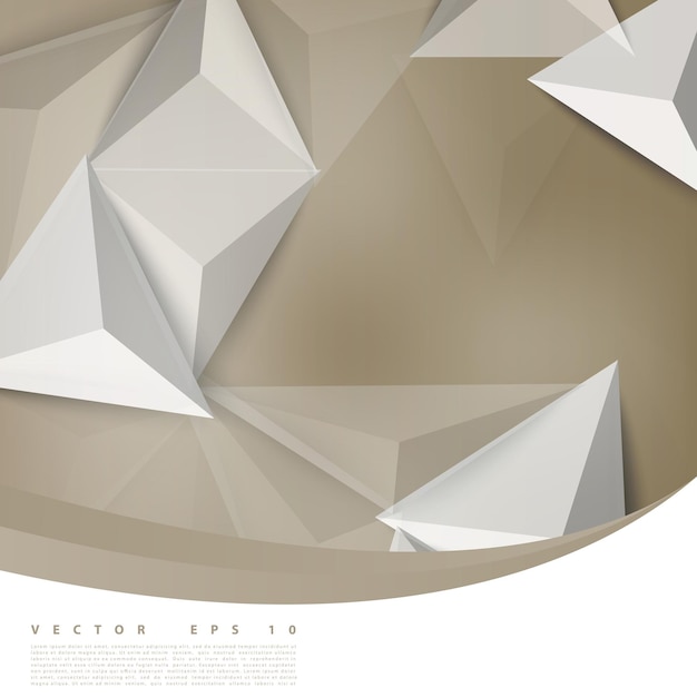 Vector vector background abstract polygon triangle