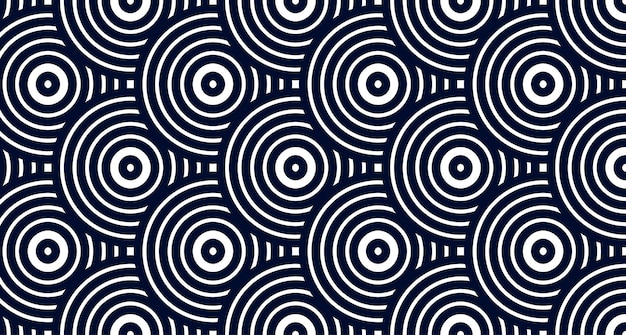 vector background blue texture Abstract geometric pattern with overlapping circles blue Spheres