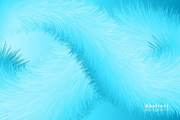 Vector vector background furry style blue color