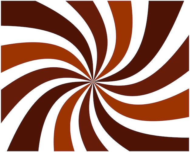 Vector background spiral composition in brown tones