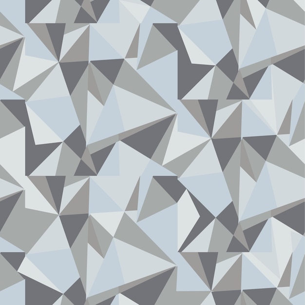 Vector background triangles gray