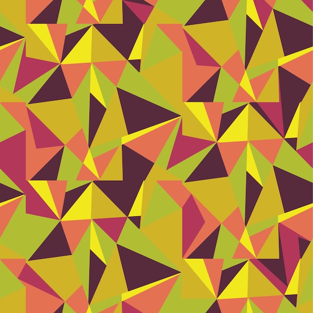 Vector background triangles