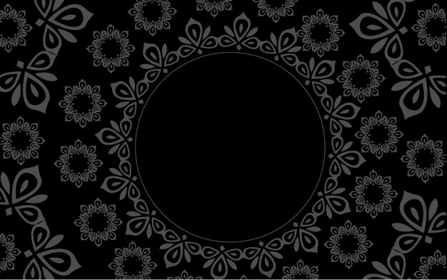 Vector vector background with black color