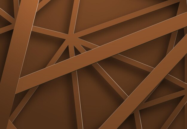 Vector of a vector background with cascading orange metal stripes, parts of the network.