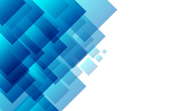 vector blue color triangles background