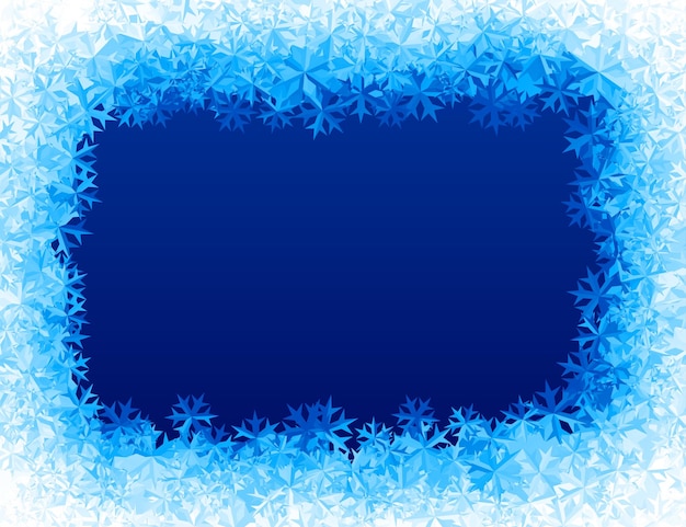 Vector blue ice background. Eps8. RGB Global colors