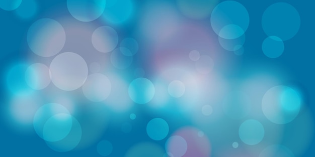 Vector Blue Transparent Circle shine Background