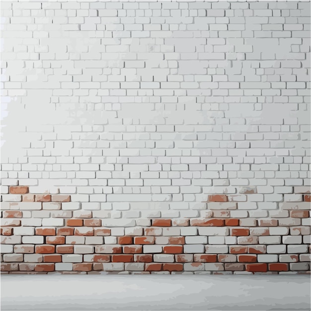 Vector vector of a brick wall background for editing