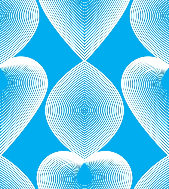 Vector bright stripy endless pattern, art continuous geometric background with graphic lines.