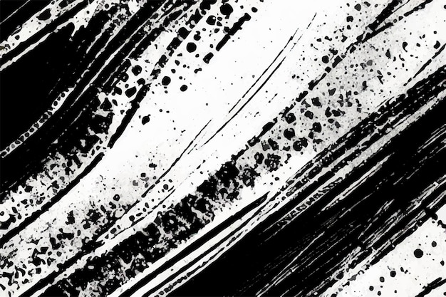 Vector brush stroke texture Distressed uneven grunge background Abstract distressed art