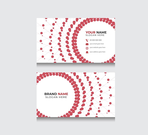 vector business card design