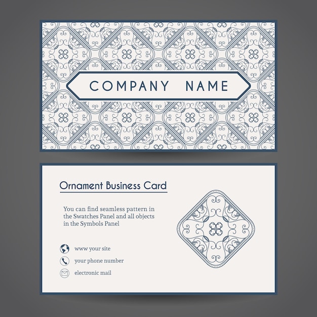 Vector Business Card Template