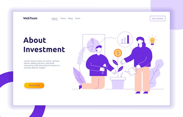 Vector vector business and finance design concept 