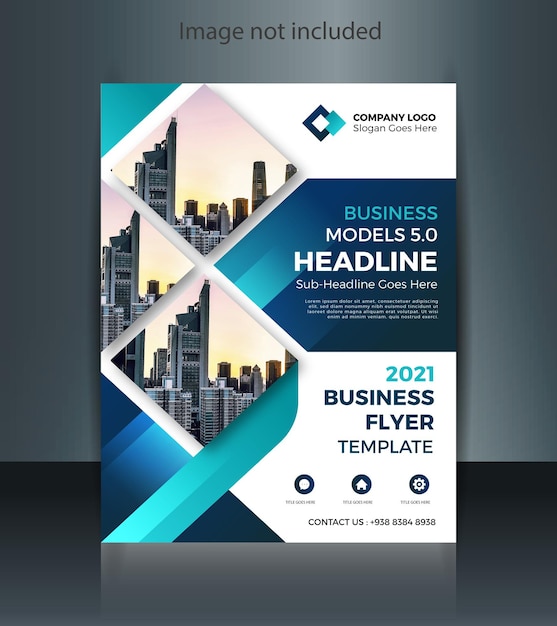 vector business flyer design