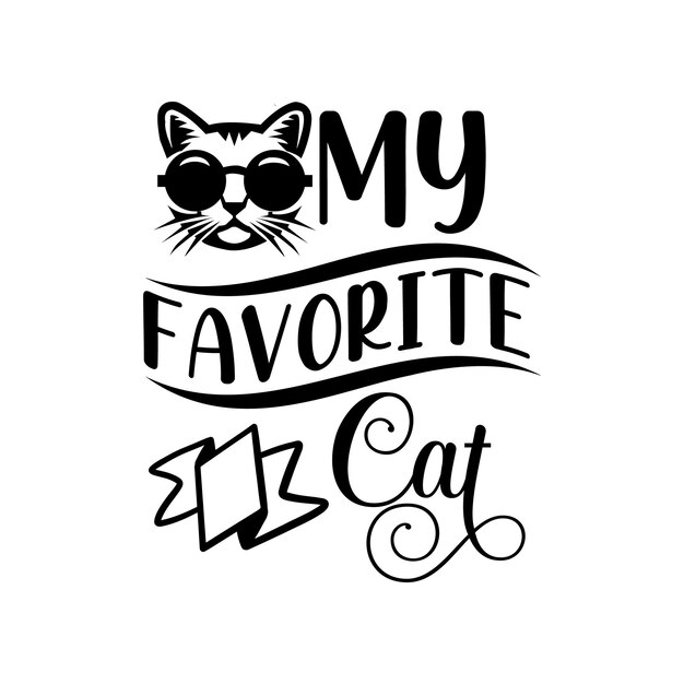 Vector vector cat svg design cat svg file cricut cat vector design