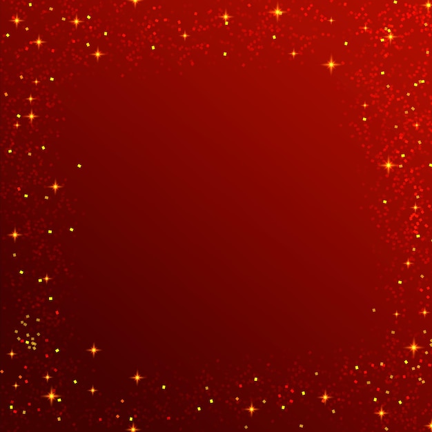 Vector christmas stars background