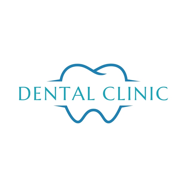 Vector clinic dental logo