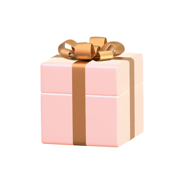 Vector collection of 3d gift boxes