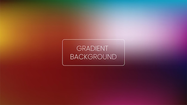 Vector colorful abstract fluid gradient background