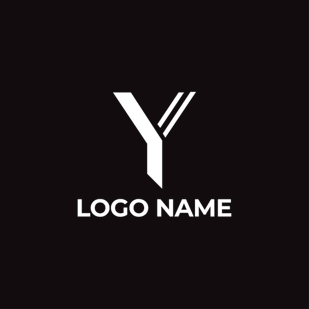 Vector creative letter Y logo design concept