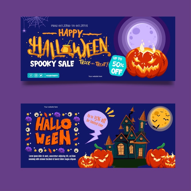 vector cute hand drawn halloween tickets