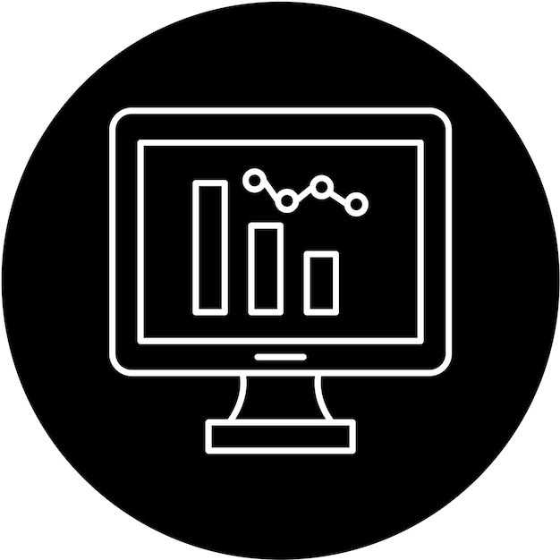 Vector Design Analytics Icon Style