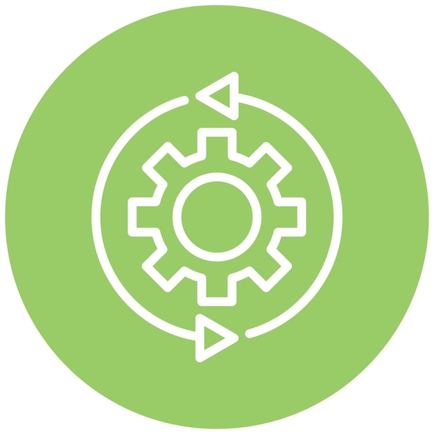 Vector vector design automation control icon style