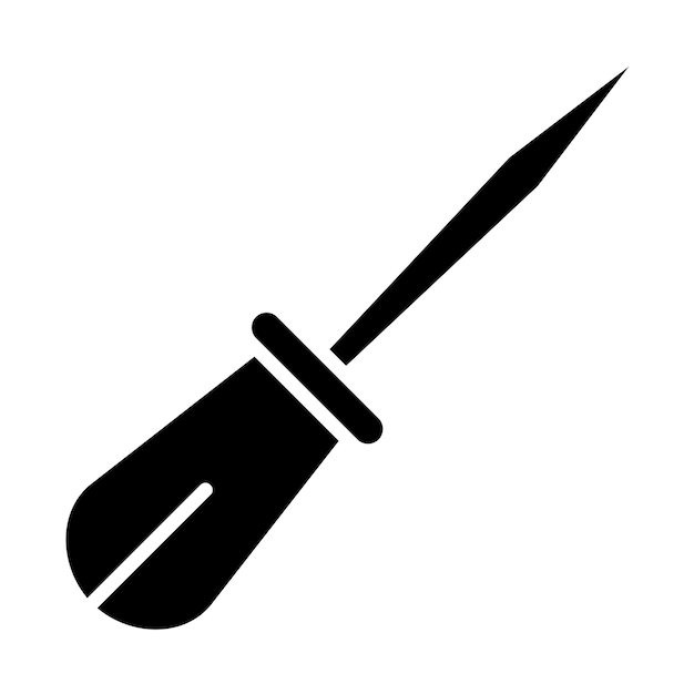 Vector Design Awl Icon Style