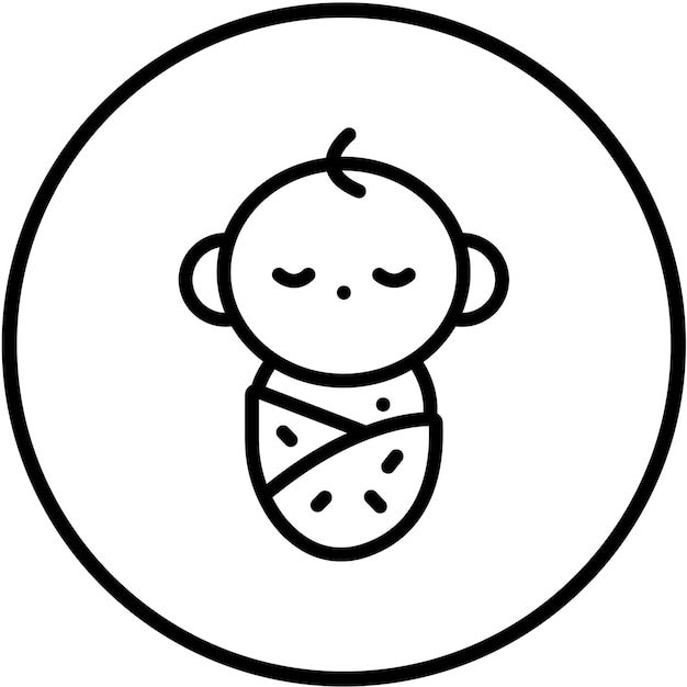 Vector Design Baby Icon Style