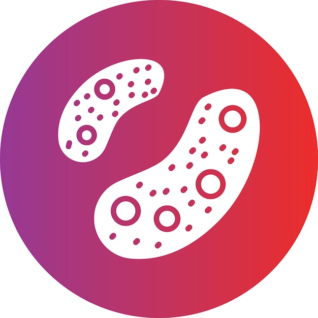 Vector Design Bacteria Icon Style