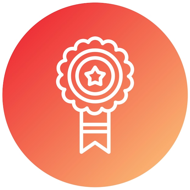 Vector Design Badge Icon Style