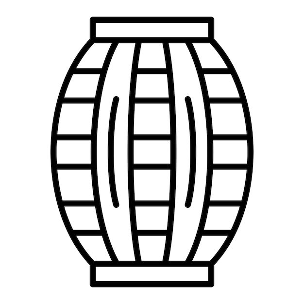 Vector Design Barrel Icon Style