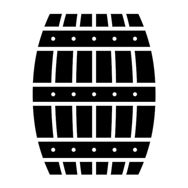 Vector Design Barrel Icon Style