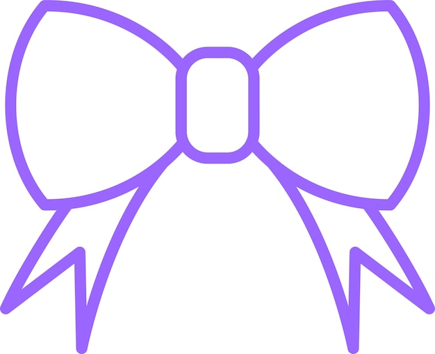 Vector vector design bow icon style