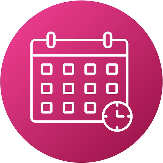 Vector Design Calendar Icon Style