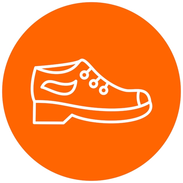 Vector Design Casual Shoes Icon Style