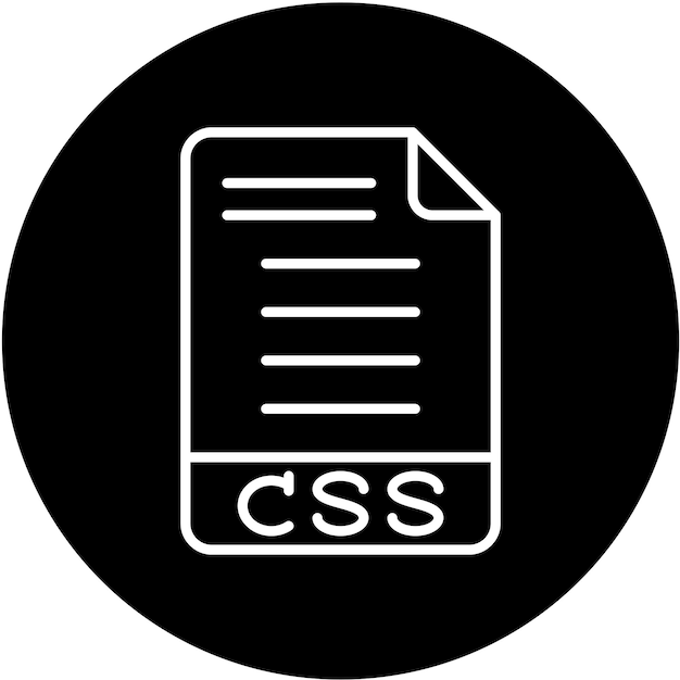 Vector Design CSS Icon Style