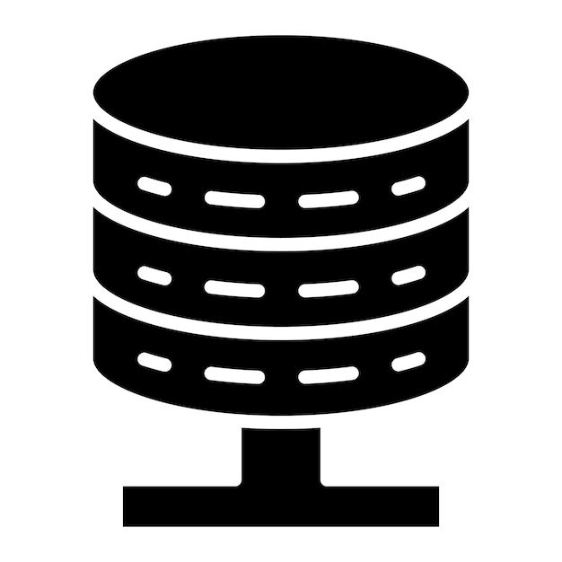 Vector Design Database Icon Style