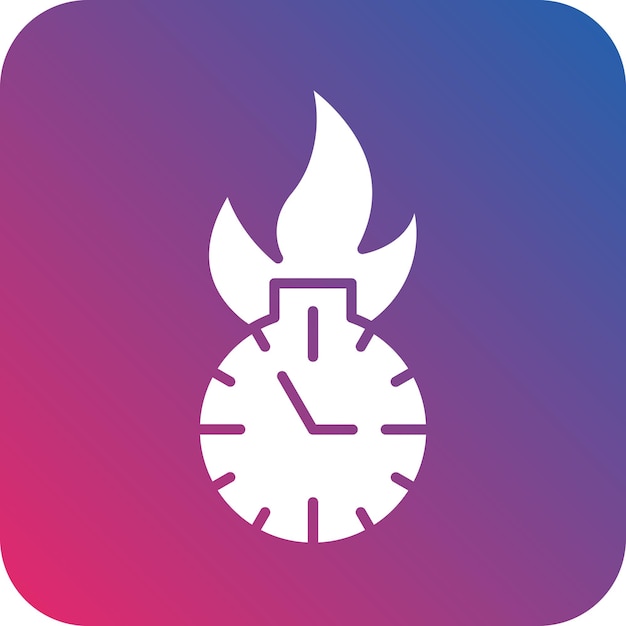 Vector Design Deadline Icon Style