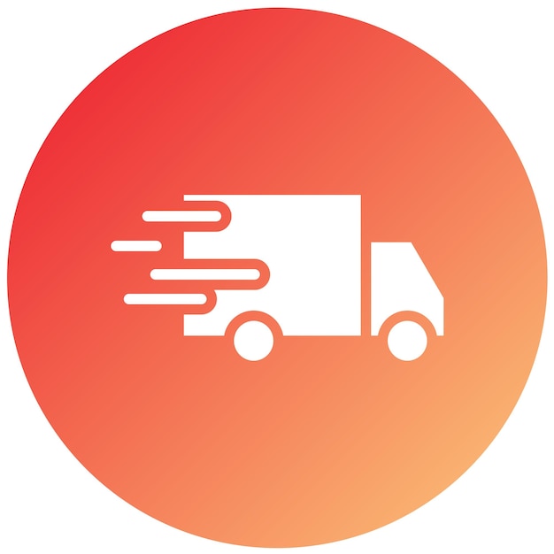 Vector Design Delivery Truck Icon Style