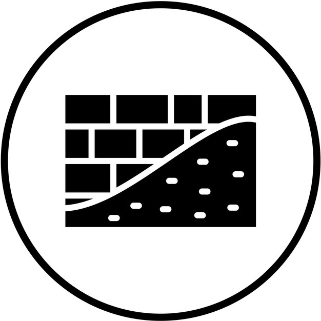 Vector vector design drywall icon style