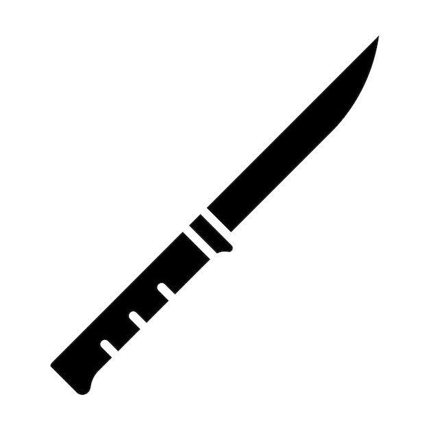 Vector Design Fillet Knife Icon Style