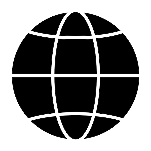 Vector Design Globe Icon Style