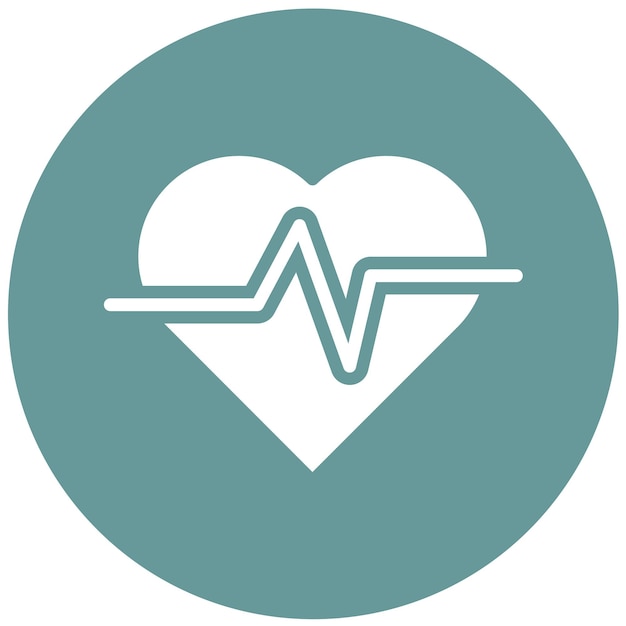 Vector Design Health Heart Icon Style