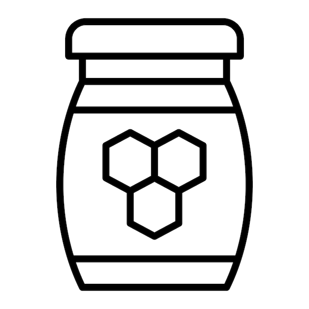 Vector Design Honey Icon Style