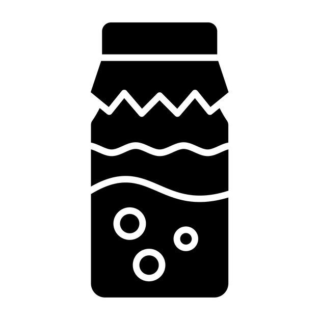 Vector Design Kombucha Icon Style