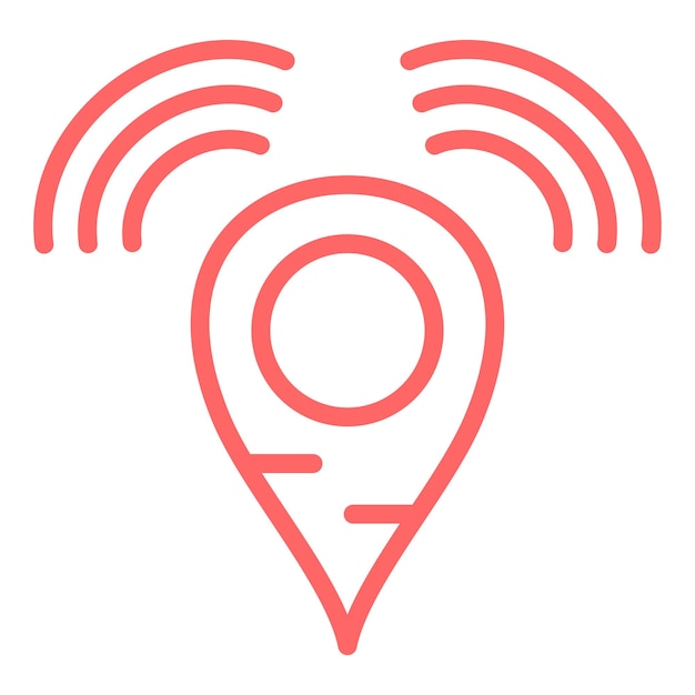 Vector Design Location Services Icon Style